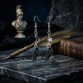 Celestial Raven Star & Moon Mismatched Earrings